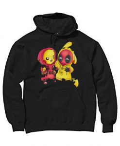 Pikapool Pikachu Deadpool Hoodie