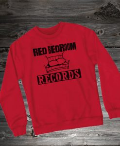Red Bedroom Record Red Unisex Sweatshirts