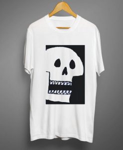 Skull Print T Shirt