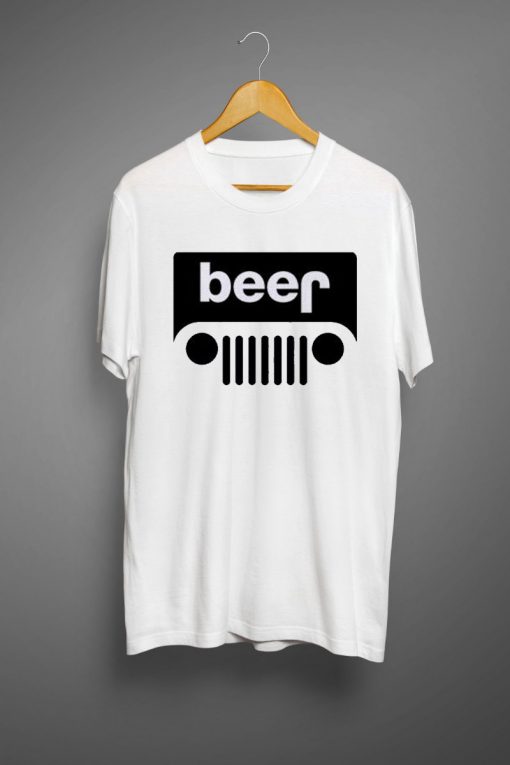 Streetwear Beer Jeep T shirt