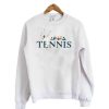 Tennis Design Sweatshirt