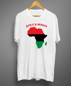 Africa Minha Pan African Motif T-shirt