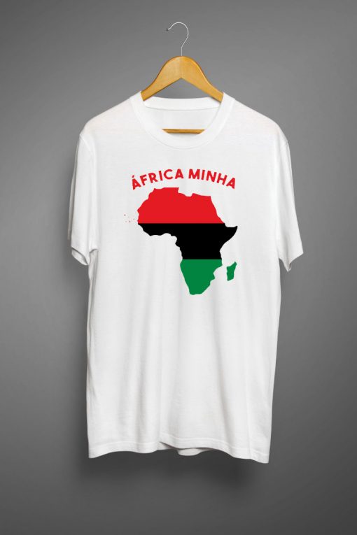 Africa Minha Pan African Motif T-shirt