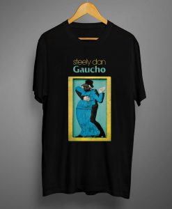 Steely Dan Gaucho Men Women Black T shirt