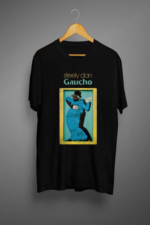Steely Dan Gaucho Men Women Black T shirt