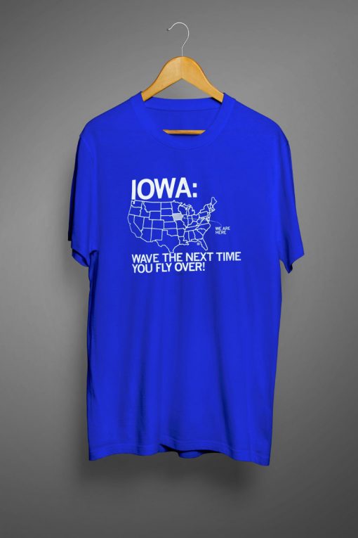 Iowa Fly Over T shirt