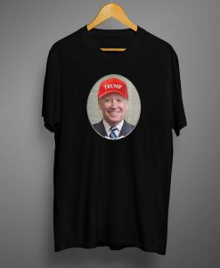 Joe Biden Wearing Hat Trump T shirt