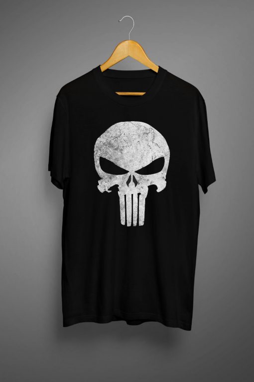 Punisher Retro Skull Symbol Men's T-Shirt