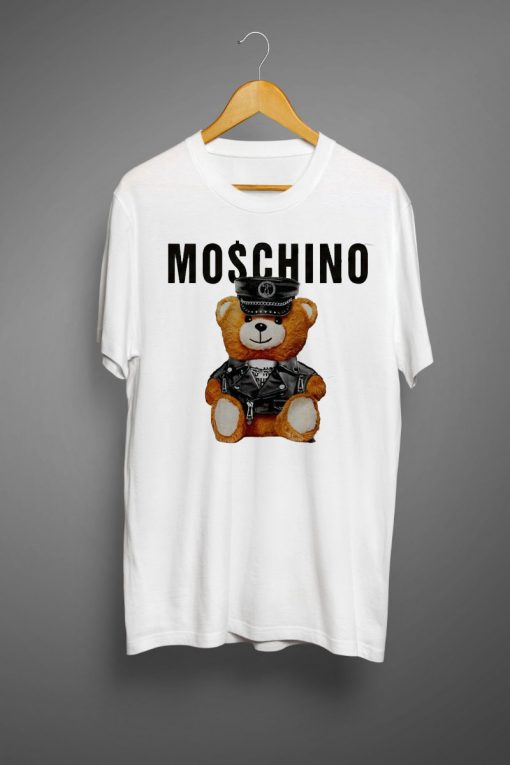 2020Moschino Teddy Gildan T-shirt