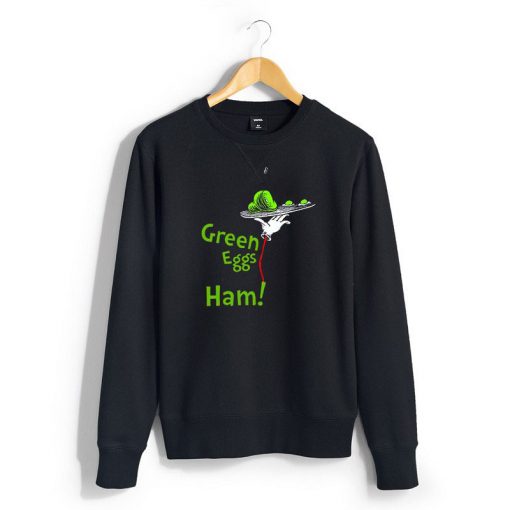 Green Eggs and Ham Title Sweatshirts