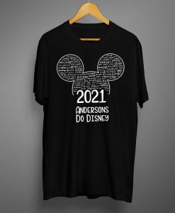 2021 Disney Family T Shirts