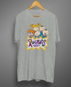 Mens Size Med Rugrats Printed T shirts