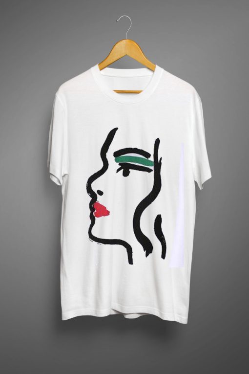Face Gravity White T shirts