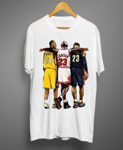 Kobe Bryant x Michael Jordan x Lebron James NBA Classic T-Shirt