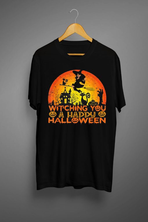 Witching You A Happy Halloween T-Shirt