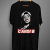 Cardi B Black T shirts