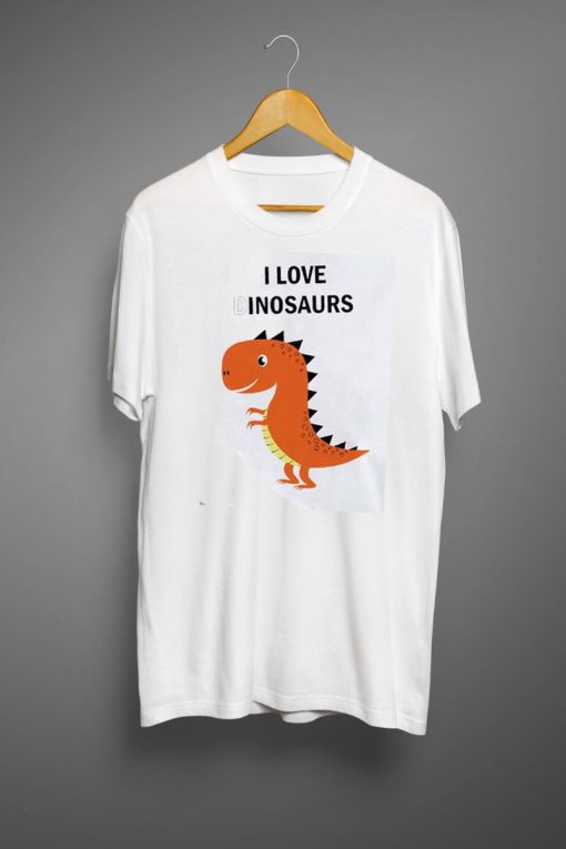 I Love Dinosaur T Shirt