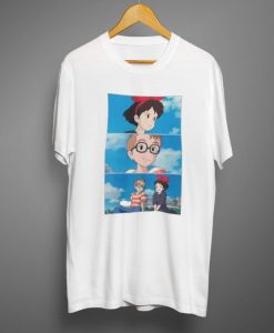 Kiki’s Delivery Service Sky Collage T-Shirt