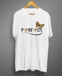 Pretty Butterfly Women White T-Shirt