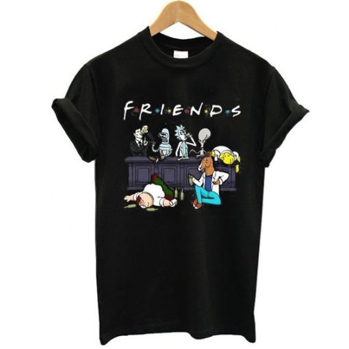 Drunk Friends Homer Simpson T shirt