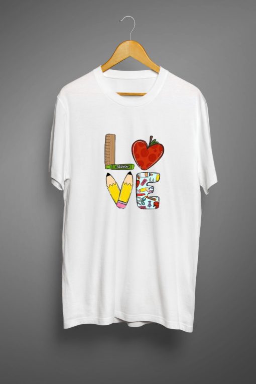 Love Teacher T shirts