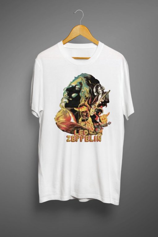 Zeppelin on Fire T shirts