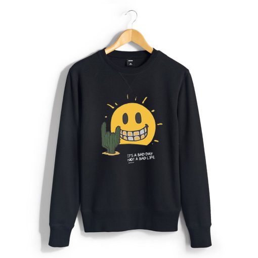 Funny Smile Sun Cactus Sweatshirts