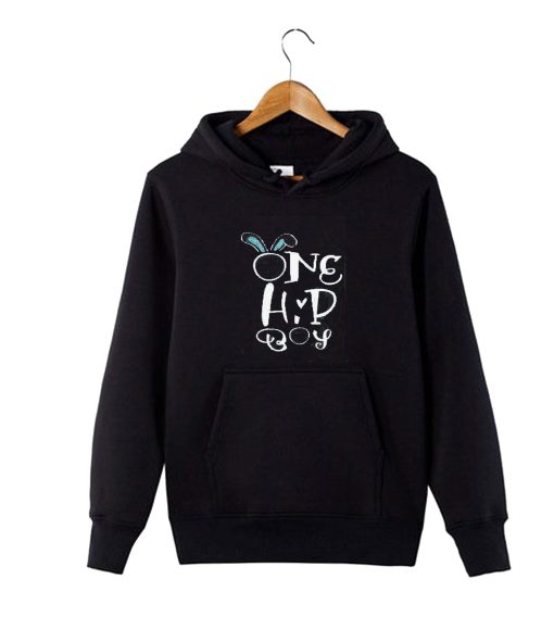 One Hip Boys Black Hoodie