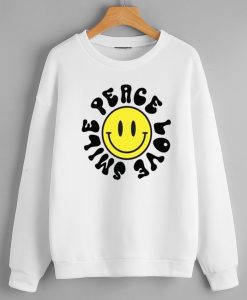 Peace Love Smile Sweatshirts