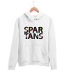 Spartans White Hoodie