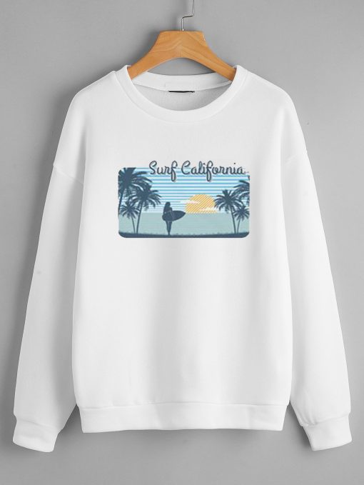 Surf California awesome Sweatshirt