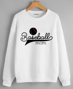 Baseball mom White Sweatshirts