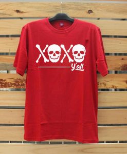 XOXO y'all T shirts Red