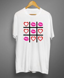 Kiss Tic Tac Toe T shirts