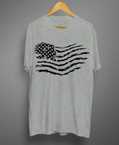 Distressed USA Flag T shirts