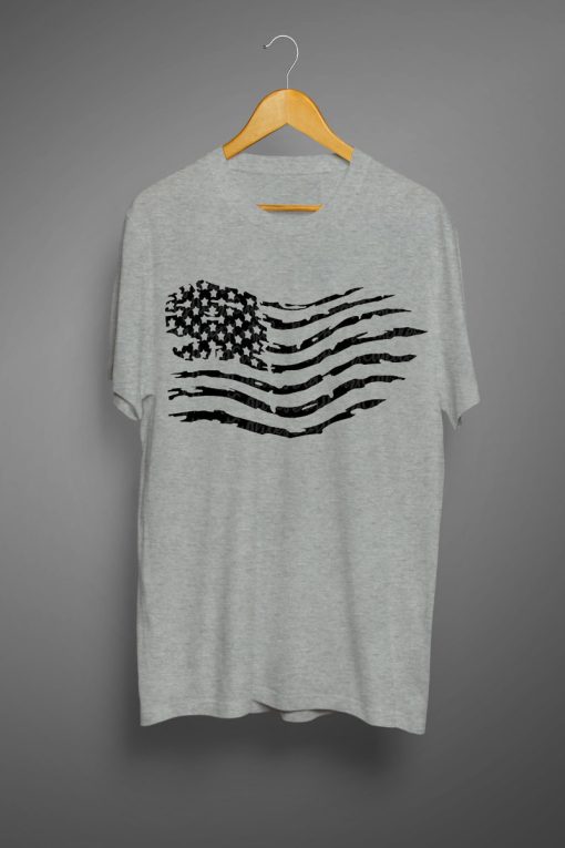 Distressed USA Flag T shirts