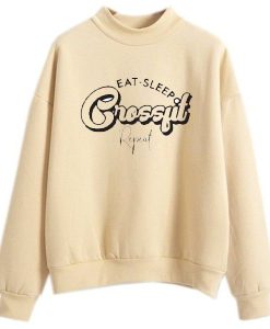 Eat sleep crossfit repeat Sweatshirts