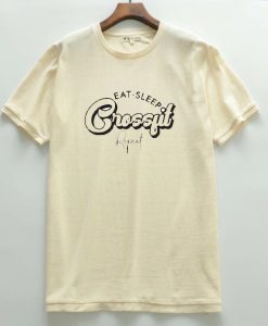 Eat sleep crossfit repeat T shirts