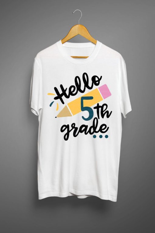 Hello 5th Grade T shirts