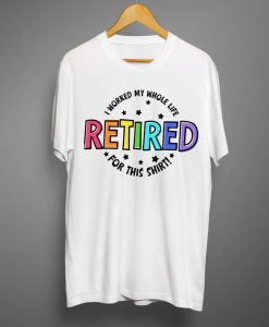 Retired White T shirts