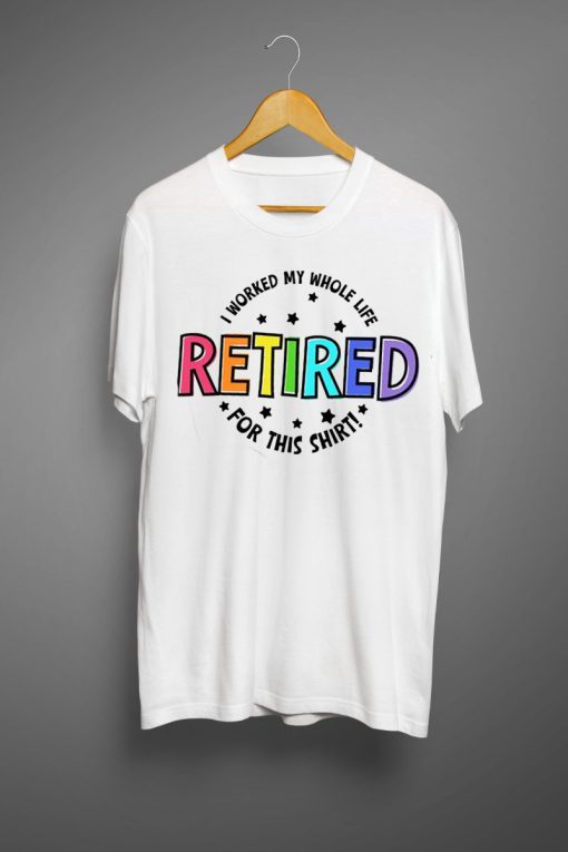 Retired White T shirts