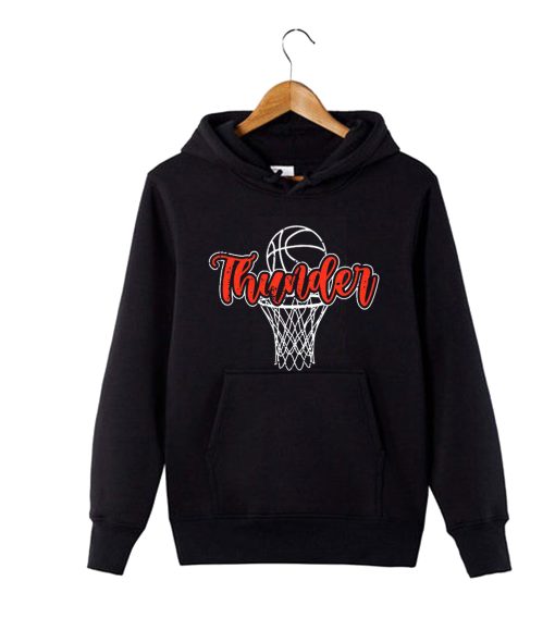 Thunder Basketball Hoodie