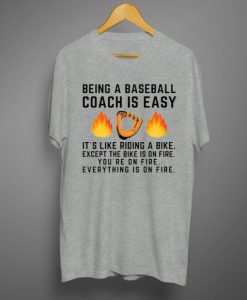 Funny Baseball Coach Gifts Baseball Coaching T-shirt