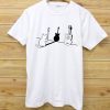 Men Guitar Cartoon T shirts