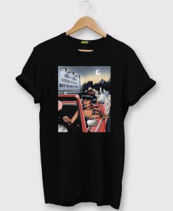 Figure & Car Graphic Drop Shoulder T shirts