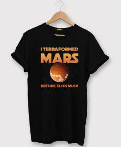 Terraforming Mars graphic T-shirt